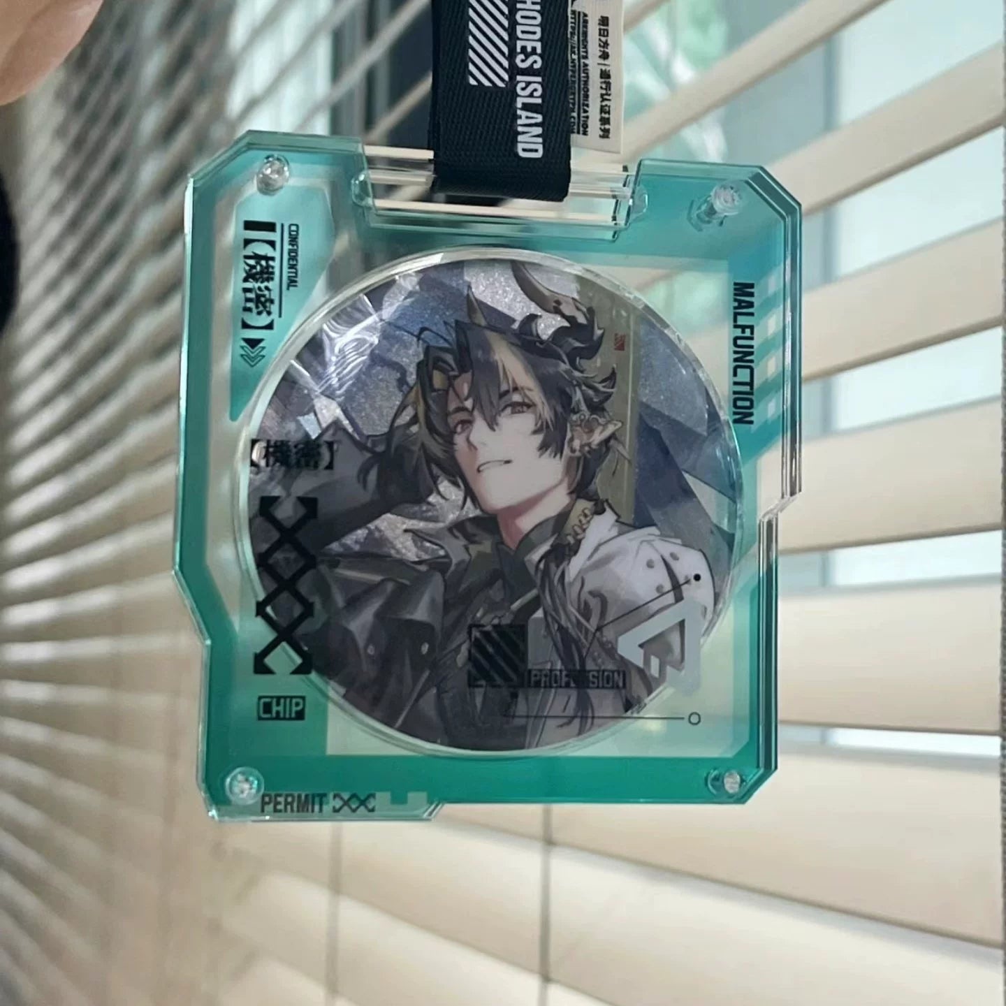 明日方舟58MM吧唧徽章装饰亚克力