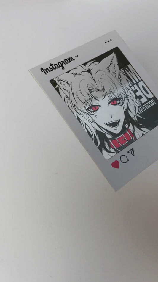 Customize Polaroid Style Photo Card